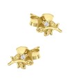 Little Leaf Silver Stud Earring STS-6744